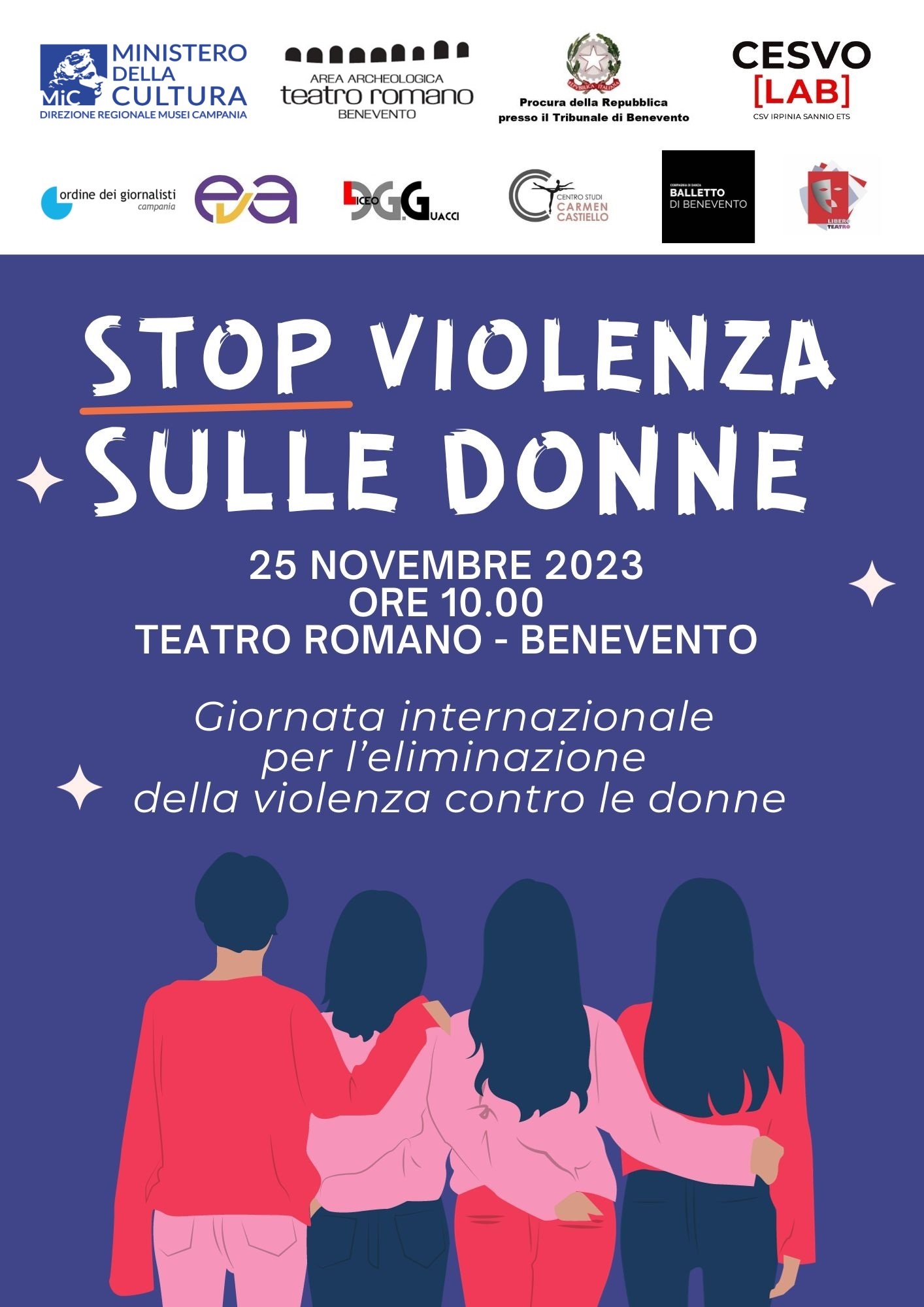 Stop violenza sulle donne 2023